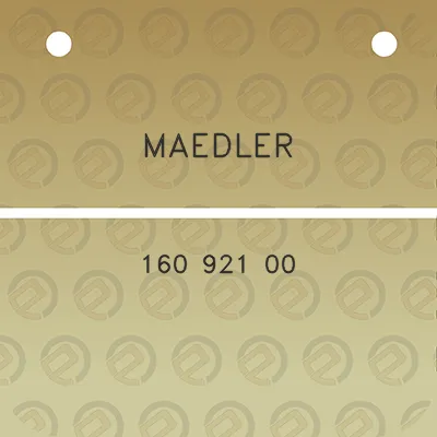 maedler-160-921-00