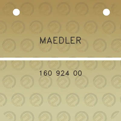 maedler-160-924-00