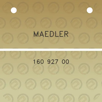 maedler-160-927-00