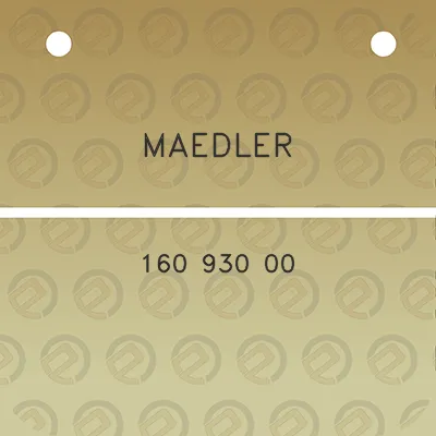 maedler-160-930-00