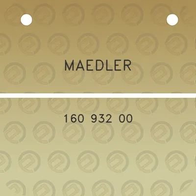 maedler-160-932-00