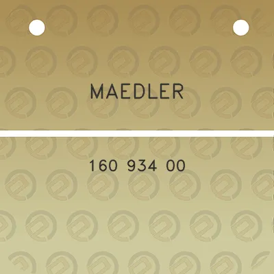 maedler-160-934-00