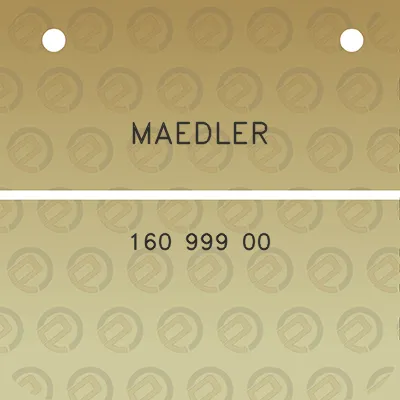 maedler-160-999-00
