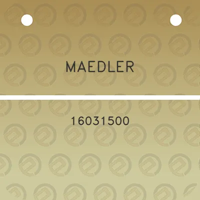 maedler-16031500