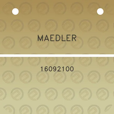 maedler-16092100