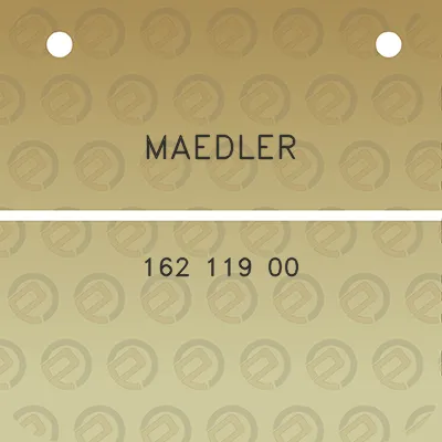 maedler-162-119-00