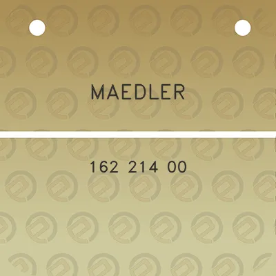 maedler-162-214-00