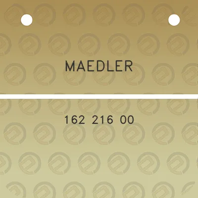 maedler-162-216-00