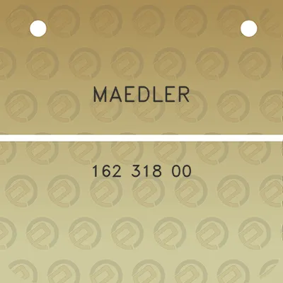 maedler-162-318-00