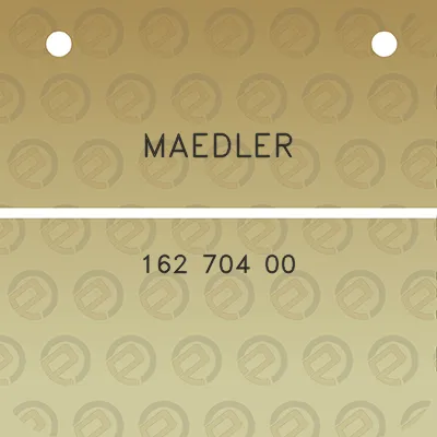 maedler-162-704-00