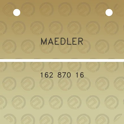 maedler-162-870-16