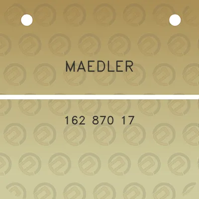 maedler-162-870-17