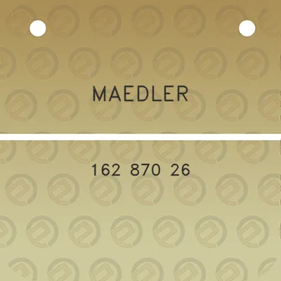 maedler-162-870-26