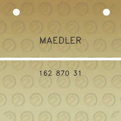 maedler-162-870-31