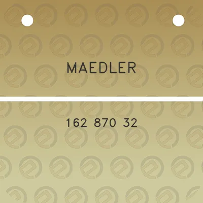 maedler-162-870-32