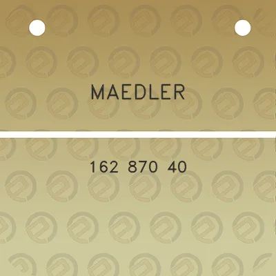 maedler-162-870-40