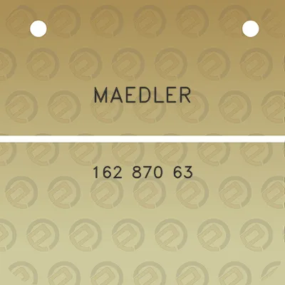 maedler-162-870-63