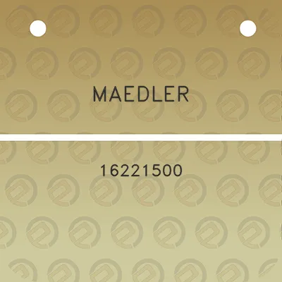 maedler-16221500