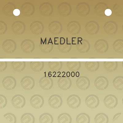 maedler-16222000