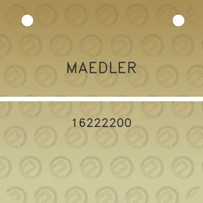 maedler-16222200