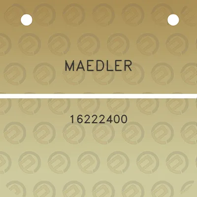 maedler-16222400