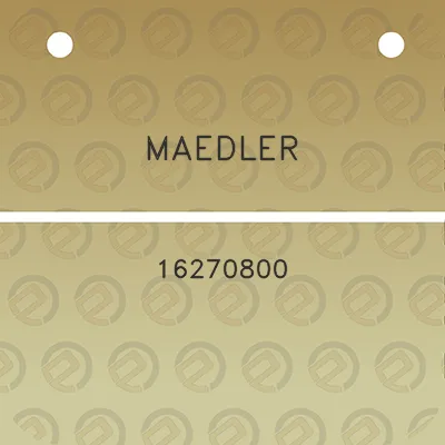 maedler-16270800