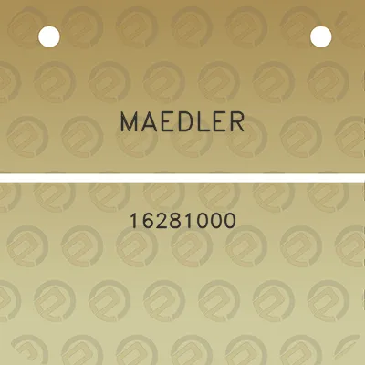 maedler-16281000