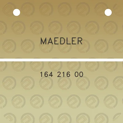 maedler-164-216-00