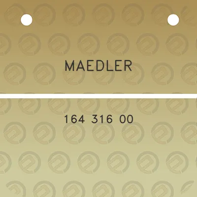 maedler-164-316-00