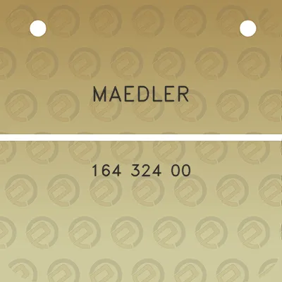 maedler-164-324-00