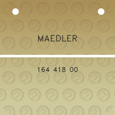 maedler-164-418-00