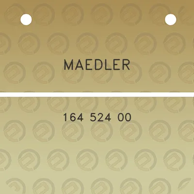 maedler-164-524-00