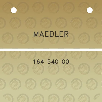 maedler-164-540-00