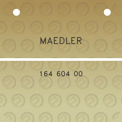 maedler-164-604-00