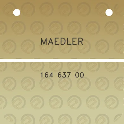 maedler-164-637-00