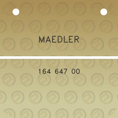 maedler-164-647-00