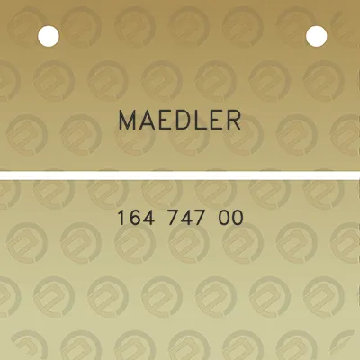 maedler-164-747-00