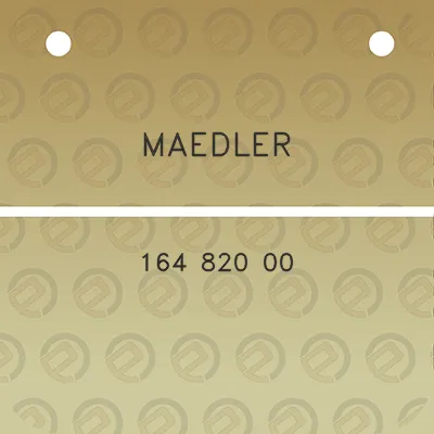 maedler-164-820-00