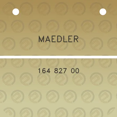 maedler-164-827-00