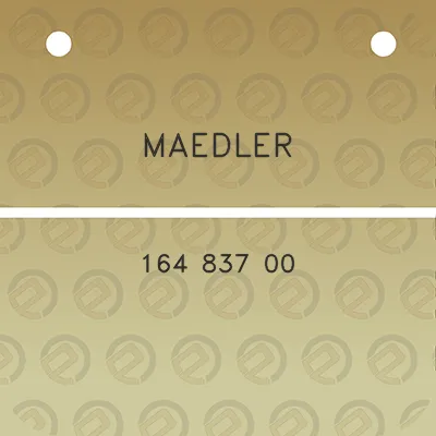 maedler-164-837-00