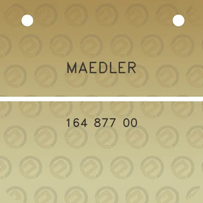 maedler-164-877-00