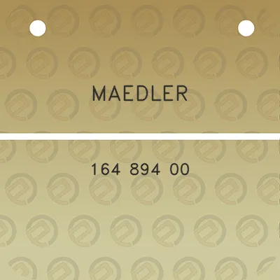 maedler-164-894-00