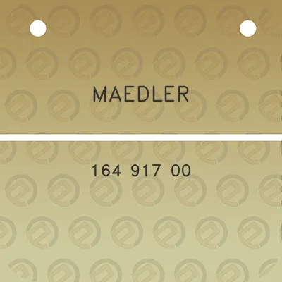 maedler-164-917-00