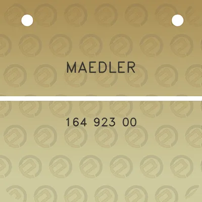 maedler-164-923-00