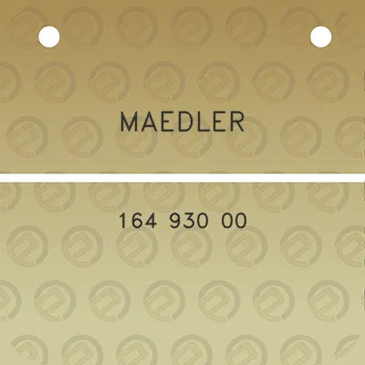 maedler-164-930-00