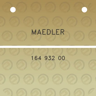 maedler-164-932-00