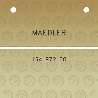 maedler-164-972-00