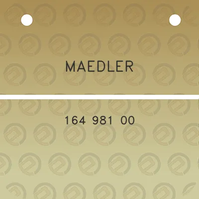 maedler-164-981-00