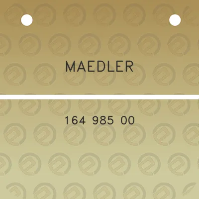 maedler-164-985-00