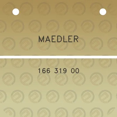 maedler-166-319-00